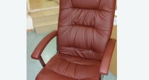 Обтяжка офисного кресла. Козельск